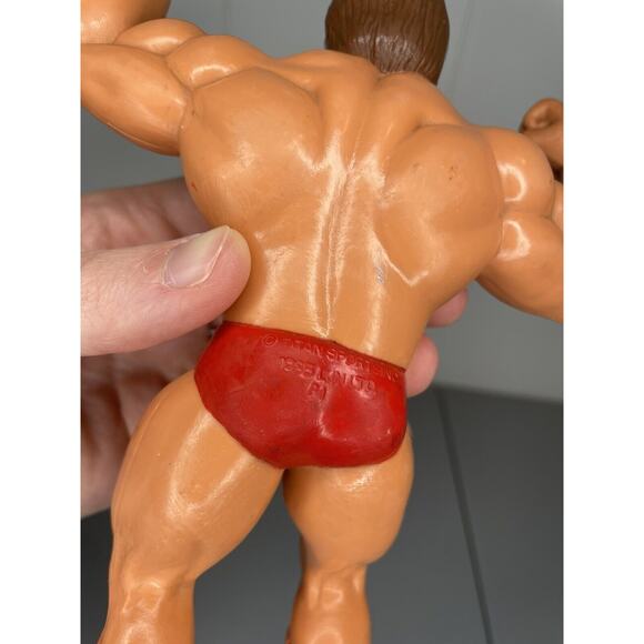 WWF LJN Wrestling Superstars PAUL ORNDORFF "Mr Wonderful" 8" Rubber Figure 1985 - Picture 12 of 13